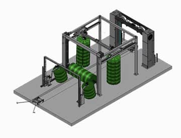 Dynamique Tunnel de lavage