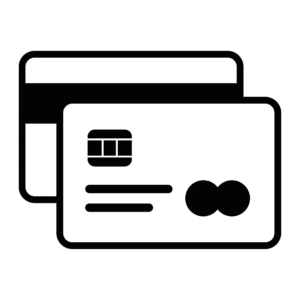 carte bancaire Plan de travail